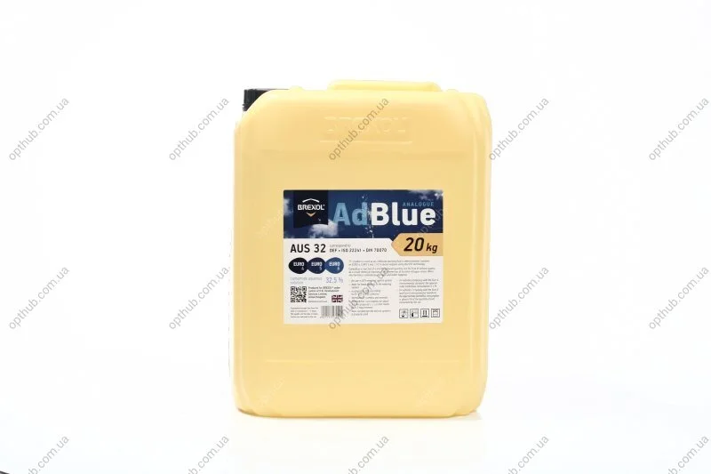 Рідина AdBlue для систем SCR 20L BREXOL 501579 AUS 32 BR (фото 1)