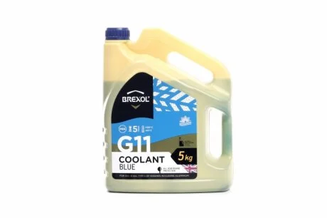 Антифриз BLUE G11 Antifreeze (cиний) 5kg BREXOL Antf-021