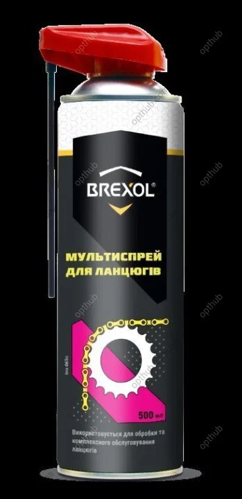 Мультиспрей смазка для цепей 500ml (носик) BREXOL BRX-063N (фото 1)