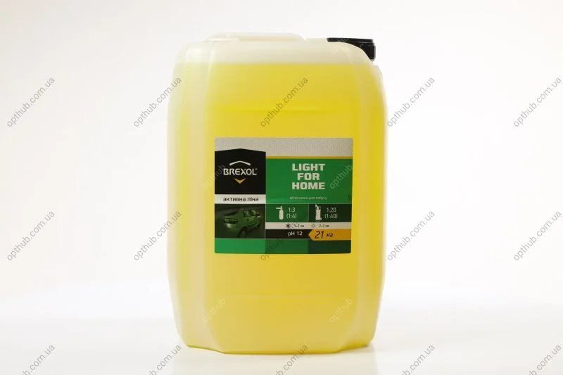 Активная пена Light for home 1:4 (1:3) (канистра 20л) 21кг BREXOL BRX-089 (фото 1)