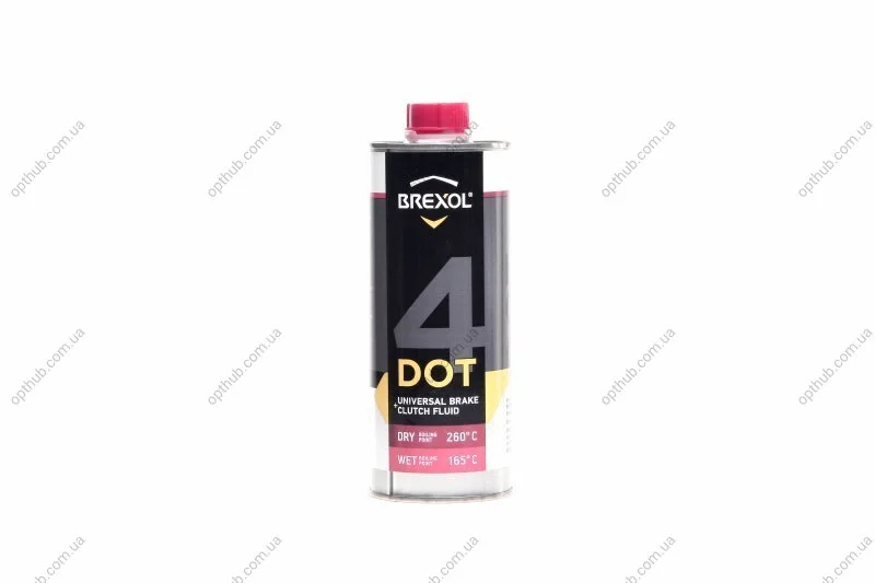 Рідина гальм. DOT-4 450g BREXOL BRX-DOT-4 0.5 (фото 1)