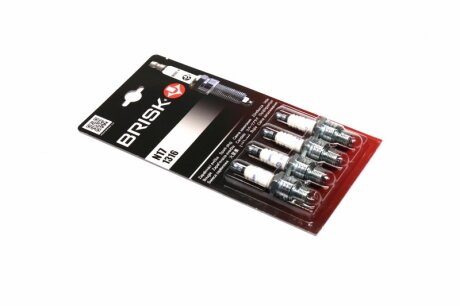 Свіча запалювання (зазор 0,7мм) б/резистора (ключ 21) (кратно 4) CLASSIC BRISK N17