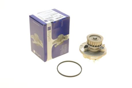Помпа води Opel Astra G/Combo/Meriva A/Vectra B 1.6 95-10 (19z) (R/B) (7 лоп) UA63 BUGATTI PA10020