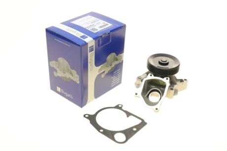 Помпа води Land Rover Freelander 2.0Td4 4x4 00-06/Rover 75 2.0CDT/CDTi 99-05 (R/B) (7 лоп) (6 кан UA63 BUGATTI PA10027