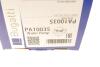 Помпа води Honda Accord VI 1.6/i/LS/Civic V/VI 1.4-1.6 16V 95-02/HR-V 1.6 16V 99- (B/B)(7лоп) UA63 BUGATTI PA10035 (фото 9)
