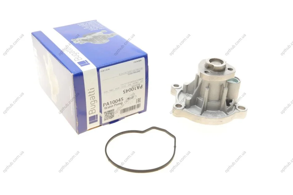 Помпа води Seat Cordoba/Ibiza/Toledo/Skoda Fabia/Roomster/VW Polo 1.2/1.2 12V 02- UA63 BUGATTI PA10045 (фото 1)