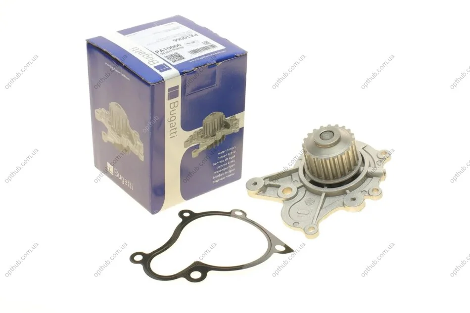 Помпа води Hyundai Accent/Elantra/Santa Fe/Tucson/Kia Sportage 1.5/2.0CRDI 01-08 (20z) (R/B) (6 л UA63 BUGATTI PA10066 (фото 1)