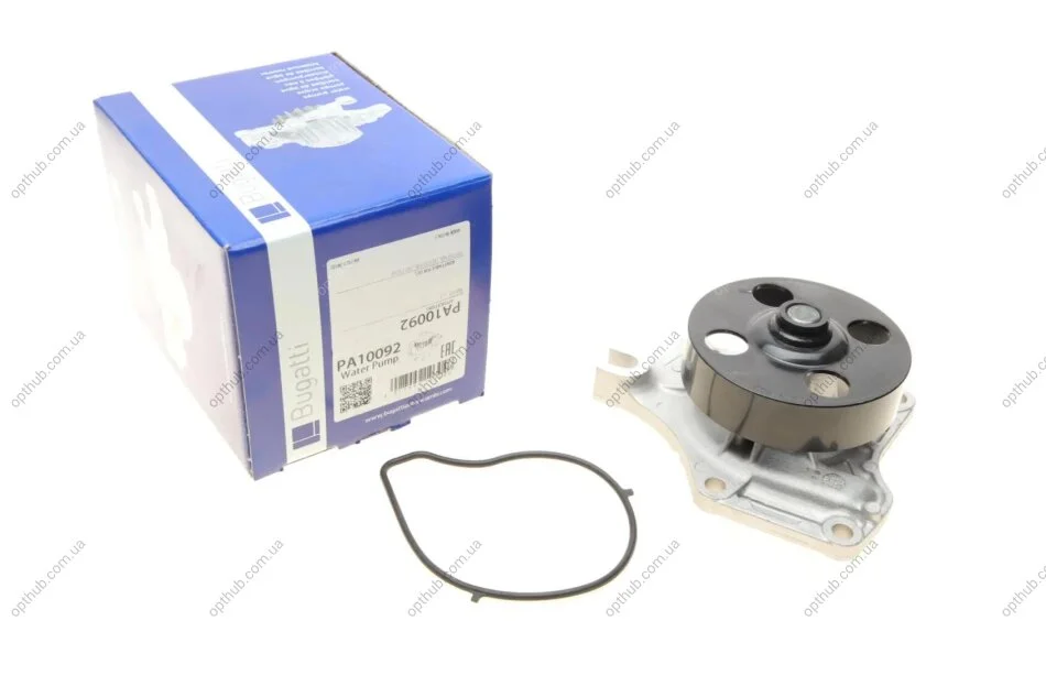 Помпа води Mazda 2 II/3 I/II 1.3/1.3MZR/1.4/1.5/1.6/1.6MZR 03-17 (B/B) (6 лоп) UA63 BUGATTI PA10092 (фото 1)