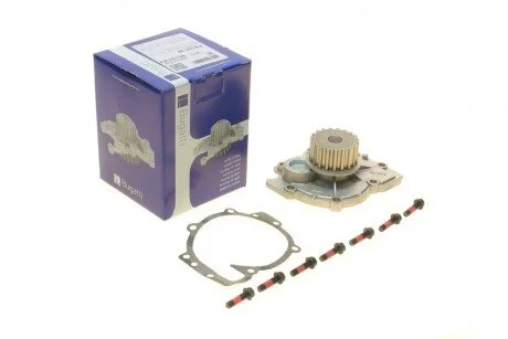 Помпа води Ford Focus II/Mondeo IV/Kuga I 2.5 05-/Renault Laguna 2.0/Volvo 95- (19z) (R/B) (7 лоп UA63 BUGATTI PA10138