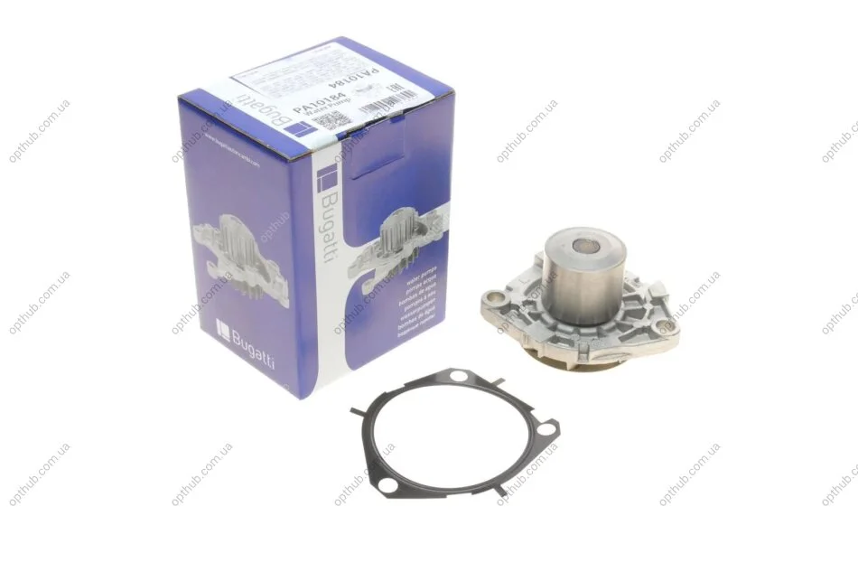 Помпа води Fiat Doblo/Opel Combo/Astra H/J/Zafira B/C/Vectra 1.6/1.9/2.0CDTI 10- UA63 BUGATTI PA10184 (фото 1)