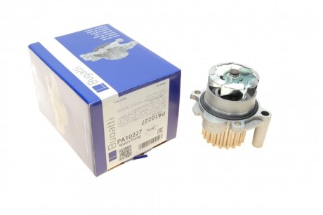 Помпа води Audi A3/Seat/Skoda Fabia/VW Caddy/T5/Golf 1.2TDI/1.4TDI/1.9TDI/2.0SDI 00- (R/B)(7лоп) UA63 BUGATTI PA10227