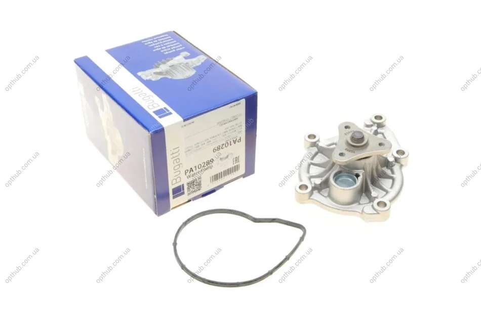 Помпа води BMW 1 (F20/F21)/3 (F30/F80) 1.6i (N13) 11-/Citroen C3/C4/C5 1.4/1.6 08- UA63 BUGATTI PA10289 (фото 1)