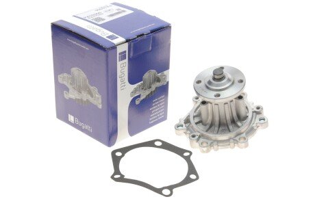 Помпа води Toyota Land Cruiser 2.4TD 90-93/Land Cruiser Prado 3.0D 02-(R/B) (8 лоп) UA63 BUGATTI PA10306
