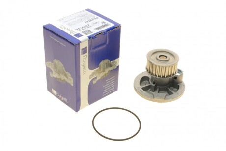 Помпа води Opel Astra F/G/H/Omega B/Vectra A/B/Zafira A/B 1.8i/2.0i/2.2i/2.4 94-10 (R/B) (8 лоп) UA63 BUGATTI PA10327