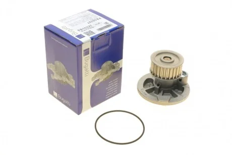 Помпа води Opel Astra F/G/H/Omega B/Vectra A/B/Zafira A/B 1.8i/2.0i/2.2i/2.4 94-10 (R/B) (8 лоп) UA63 BUGATTI PA10327