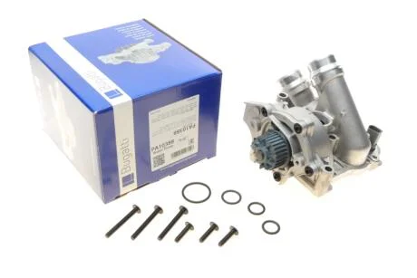 Помпа води Audi A3-A8/Skoda/Seat/VW 1.8-2.0FSI/TFSI 04- (B/B)(6 лоп) UA63 BUGATTI PA10388