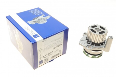 Помпа води Audi A4/Skoda Fabia/Octavia/VW Caddy/Golf/Passat 1.2TDI/1.6TDI/2.0TDI 08-(R/B)(7лоп) UA63 BUGATTI PA10397