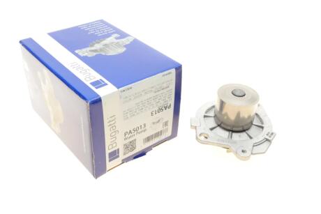 Помпа води Fiat Doblo 1.9D/JTD 01-/Opel Astra H/Vectra C/Zafira B 1.9CDTI 04-10 (B/B) (7 лоп.) UA63 BUGATTI PA5013