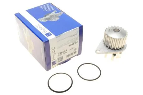 Помпа води Citroen Berlingo/Peugeot 106/205/206/306/307/309/Partner 1.1/1.4i 86- (B/B) (6 лоп) UA63 BUGATTI PA5504