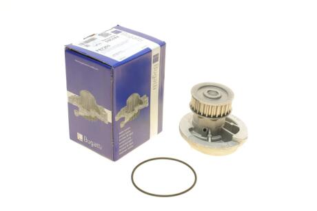Помпа води Opel Astra F/Omega A/B/Vectra A/B 1.6/1.8i/2.0i 88-02 (B/B) (8лоп) UA63 BUGATTI PA7203