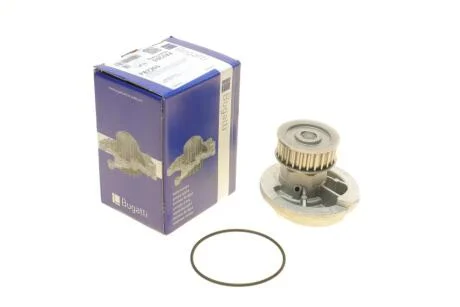 Помпа води Opel Astra F/Omega A/B/Vectra A/B 1.6/1.8i/2.0i 88-02 (B/B) (8лоп) UA63 BUGATTI PA7203