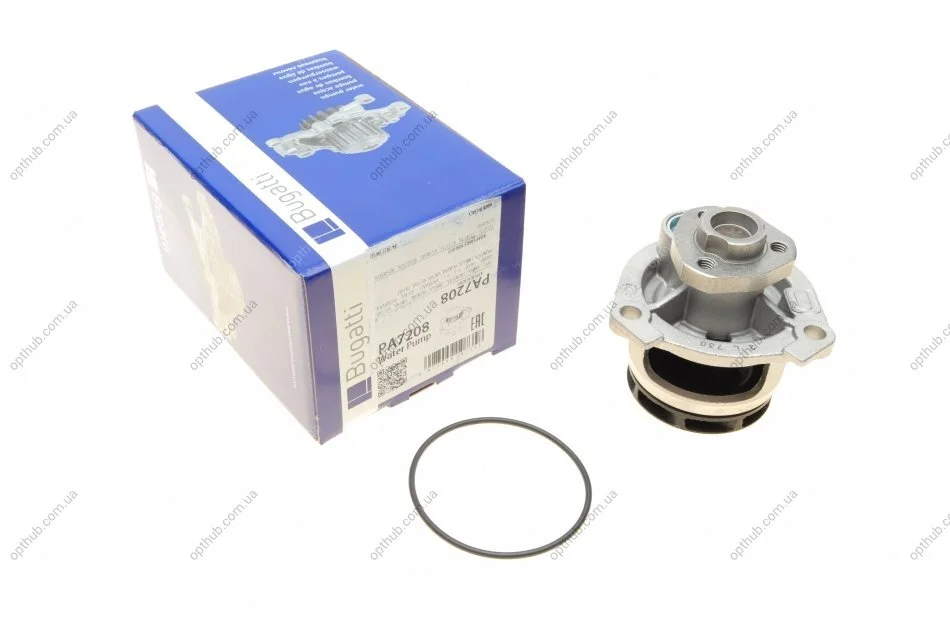 Помпа води Opel Astra G/Vectra B/C/Zafira A/Omega B 2.0DI/DTI/2.2DTI 96-06 UA63 BUGATTI PA7208 (фото 1)