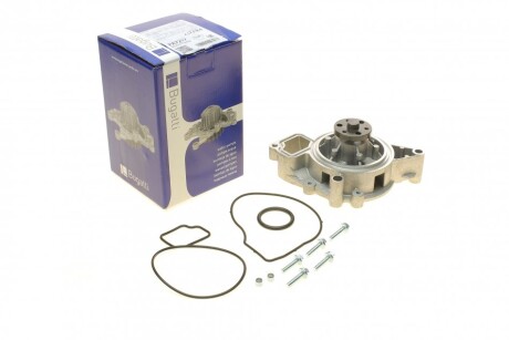 Помпа води Opel Astra G/Zafira A/B 2.2 16V 01-/Vectra C 2.0-2.2 02-08/Insignia 2.0 09- (B/B)(8 лоп UA63 BUGATTI PA7217