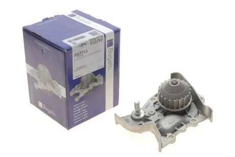 Помпа води Renault Kangoo/Megane/Clio 1.4/1.4i/1.4e 96- (B/B) (8 лоп) UA63 BUGATTI PA7715