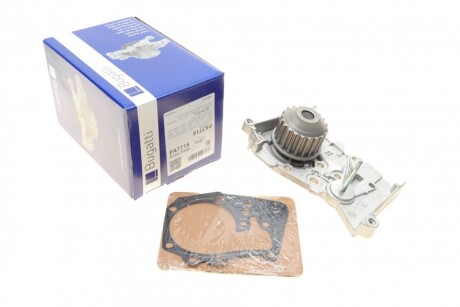 Помпа води Renault Kangoo/Laguna/Megane/Scenic 1.4/1.6 97-08/Logan 14- (B/B)(8лоп) UA63 BUGATTI PA7718
