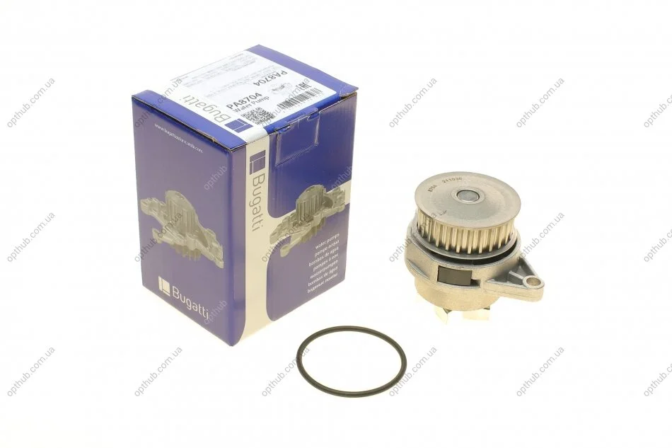 Помпа води Seat Cordoba/Ibiza 93-09/Skoda Octavia/VW Caddy/Golf/Polo 1.4i/1.6i 91-04 UA63 BUGATTI PA8704 (фото 1)