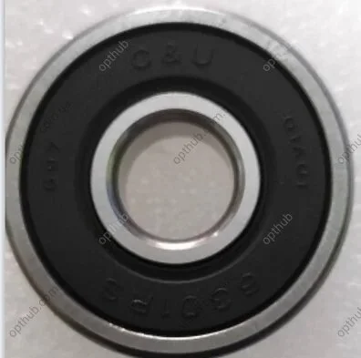 Подшипник шариковый d>30 C&U SA6301-2RSM C0 (фото 1)