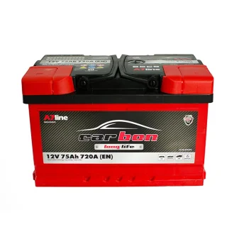 75 Ah/12V CARBON sb_низький (0) Euro Carbon CRB75-00L