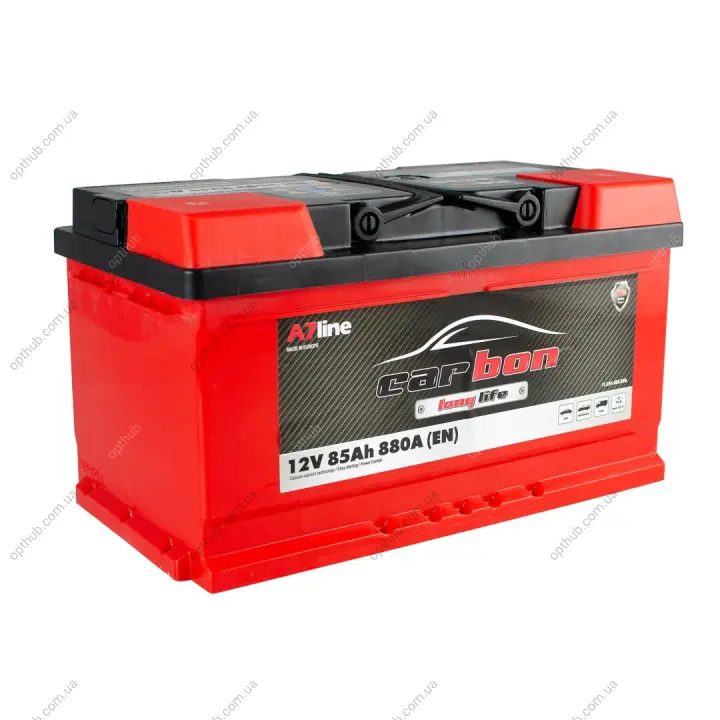 85 Ah/12V CARBON sb_низький (0) Euro Carbon CRB85-00L (фото 1)