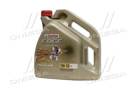 Масло моторное Egde 5W-30 LL, 4л. CASTROL 15668E