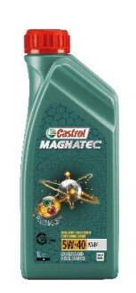 Олива моторна 5W-40 MAGNATEC API SN/CF, ACEA A3/B4, 1л, синт. CASTROL 15C9D0