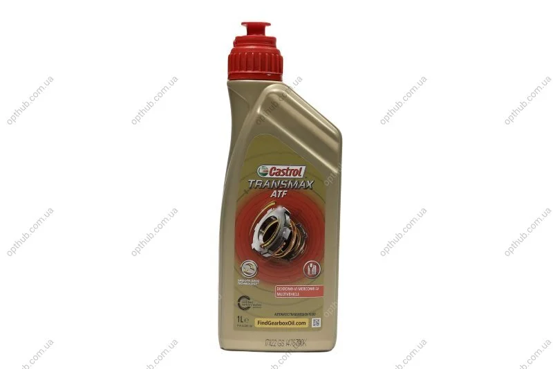 Олива трансміс. Castrol TRANSMAX ATF DEXRON®-VI MER® LV MV (Каністра 1л) CASTROL 15D73A (фото 1)