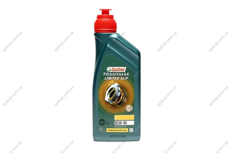 Олива трансміс. Castrol Transmax Limited Slip Z 85W-90 (Каністра 1л) CASTROL 15D987 (фото 1)