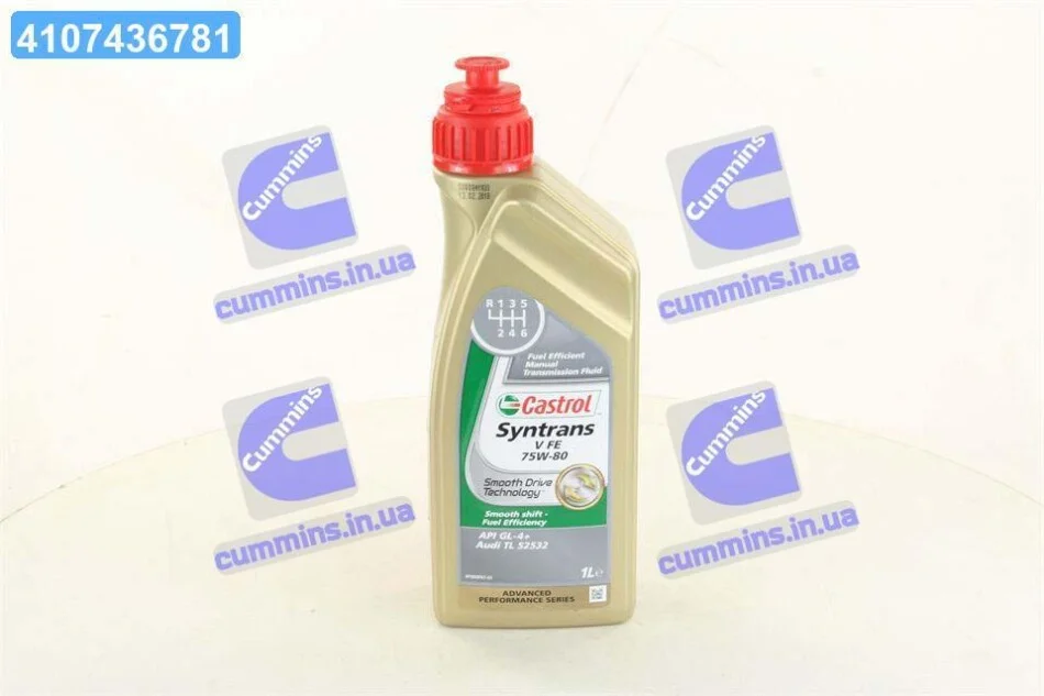 Масло трансмисс. Castrol Transmax Manual V 75W-80 (Канистра 1л) CASTROL 15DC46 (фото 1)