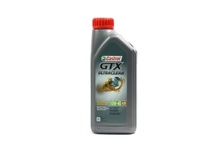 Масло моторн. Castrol GTX ULTRA CLEAN 10W-40 A3/B4 (Канистра 1л) CASTROL 15DE17