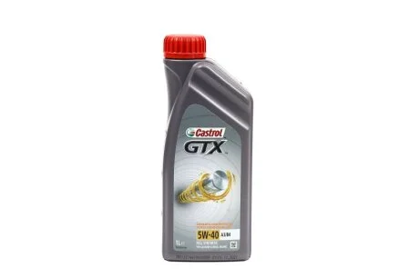 Масло моторн. Castrol GTX 5W-40 A3/B4 (Канистра 1л) CASTROL 15E62B