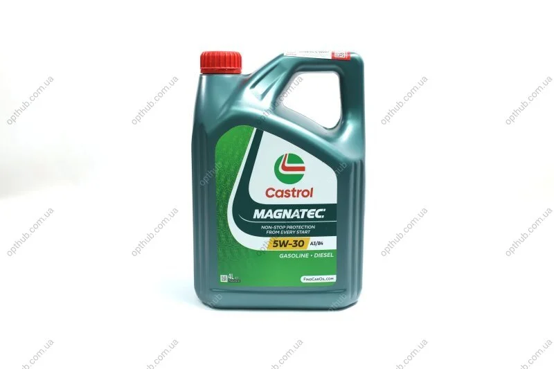 Масло моторное Castrol Magnatec 5W-30 A3/B4 (Канистра 4л)) CASTROL 15F67E (фото 1)