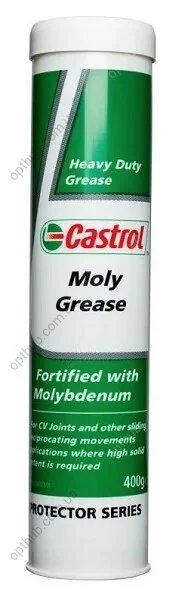 Змащування MOLY GREASE 400г MOLY GREASE 12X0.4KG CASTROL MOLYG 0.4KG (фото 1)