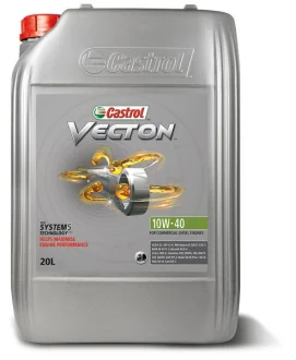 Моторна олива VECTON (20L) 10W40 API CI-4 CUMMINS 20077 CUMMINS 20078 DEUTZ DQC III-10 FORD M2C944 A MACK EO-N MAN 3277 MB 228.5 MTU TYP 3 RENAULT RLD-2 VOLVO VDS-3 CASTROL VECTON 10W-40