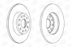 Диск гальмівний задній (кратно 2) Audi A3 (04-09)/ Skoda Octavia II/ VW Passat (B6,B7), Golf (V,VI) CHAMPION 562258CH (фото 1)