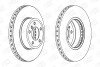 Диск гальмівний передній Bmw 5 (E60) (01-10), 5 Touring (E61) (04-10) (562397CH-1) CHAMPION 562397CH1 (фото 2)