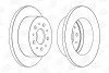 Диск гальмівний задній (кратно 2) Citroen Jumper (06-)/Fiat Ducato (06-)/Peugeot Boxer (05-) CHAMPION 562526CH (фото 1)