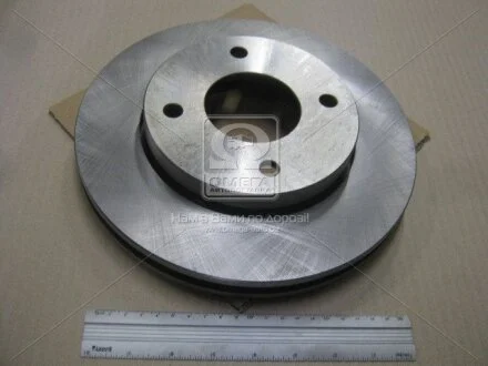 Диск гальмівний передній (кртано)) 2) Mitsubishi Colt VI/ Smart Forfour (04-06) CHAMPION 562575CH