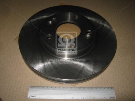 Диск гальмівний передній (кртано)) 2) Hyundai Sonata (VI,VII), Tucson (04-10)/ Kia Sportage II, Cerato (II,III), Ceed (06-12) CHAMPION 562625CH