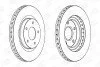 Диск гальмівний передній (кратно 2) Jeep Compass (06-), Patriot (07-17)/ Mitsubishi ASX (09-) CHAMPION 562790CH (фото 2)