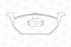 Колодки гальмівні дискові передні AUDI A3 SEAT Leon SKODA Fabia, Octavia VW Beetle, Bora, Golf (4) CHAMPION 571985CH (фото 2)